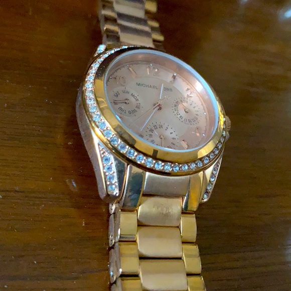 Michael Kora Rose Gold watch. - Picture 2 of 3